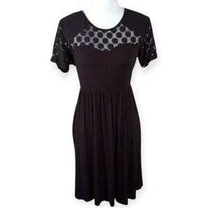MOMO MATERNITY BLACK DRESS SZ.M EUC.